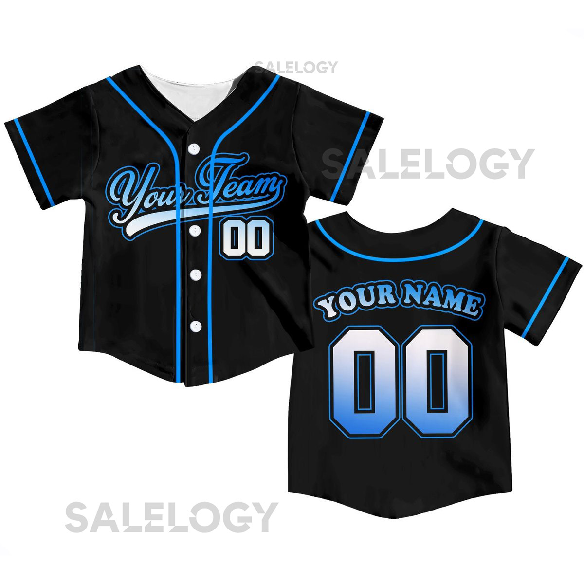 Personalized Team Name And Number Baseball Jersey Custom Youth Kid Baseball Jersey Baseball Jersey Uniform For Baseball Fans Lovers_555