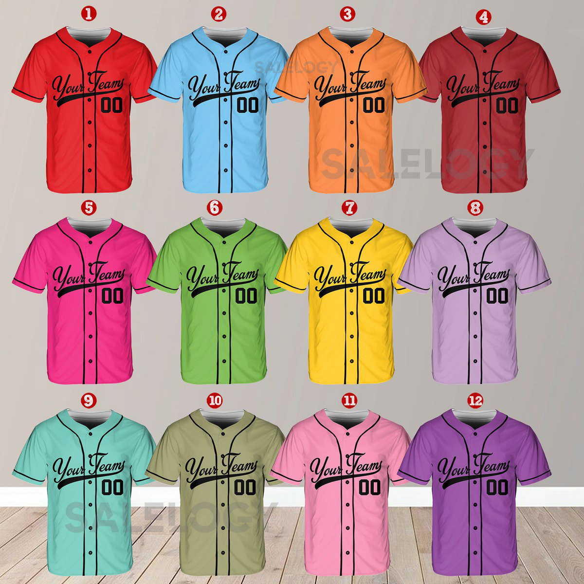 Personalized Team Name And Number Baseball Jersey Custom Baseball Jersey Shirt Baseball Jersey Uniform For Baseball Fans Baseball Lovers_412