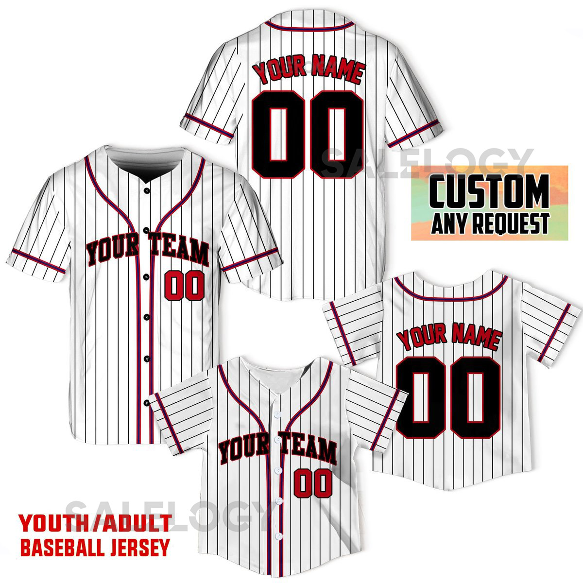 Personalized Team Name And Number Baseball Jersey Custom Baseball Jersey Shirt Baseball Jersey Uniform For Baseball Fans Lovers_525