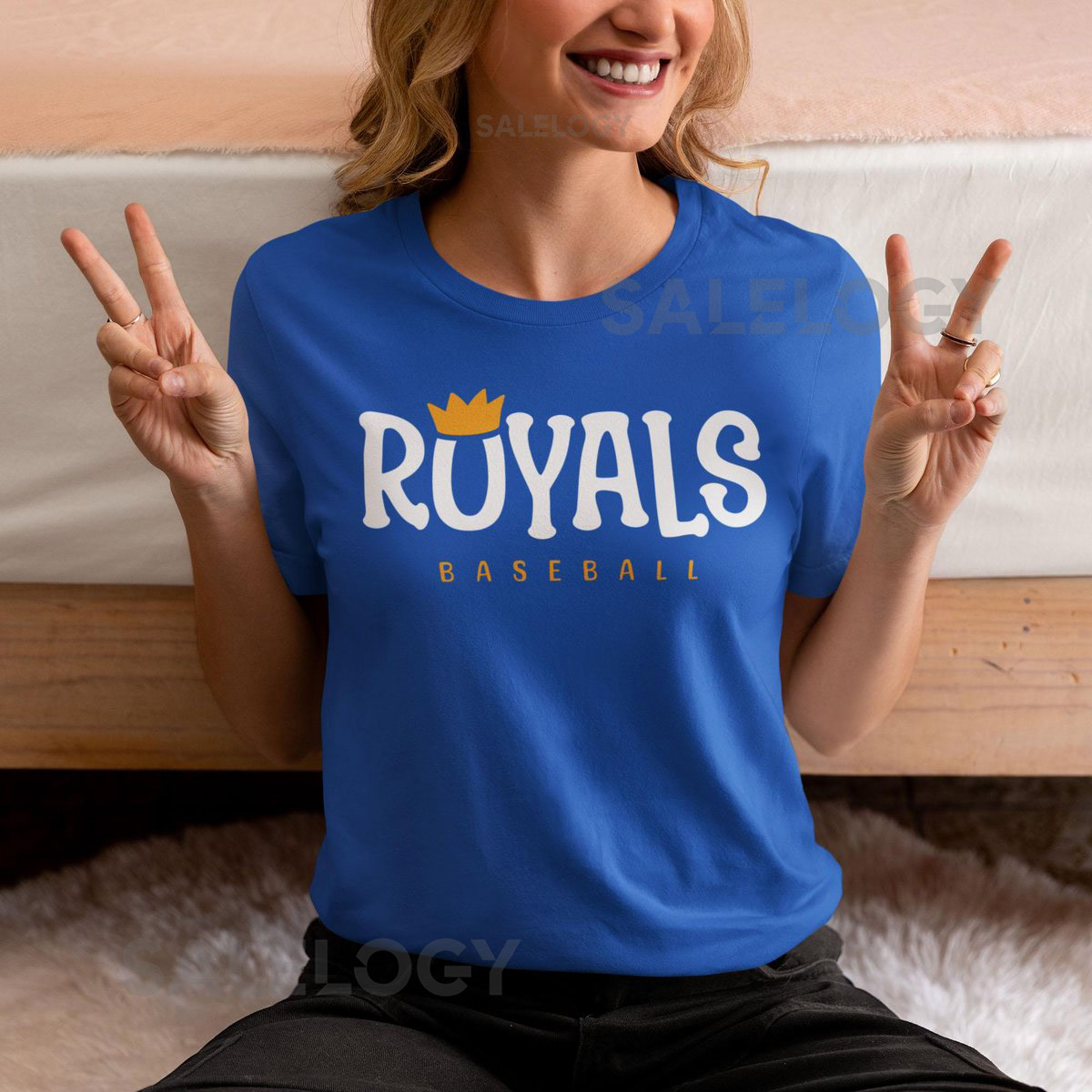 Kansas City Baseball T-Shirt Royals Gift for Friend Shirt KC Crown T Shirt Royals Nation Gift Kauffman Game Day Tshirt Royals O-Crown Shirt_355