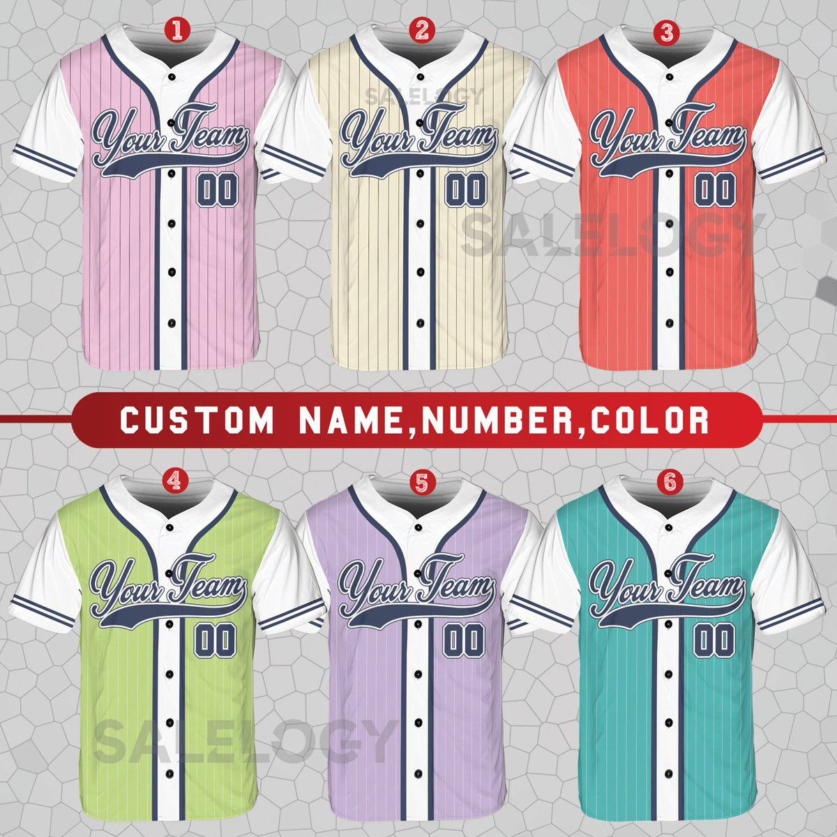Personalized Team Name And Number Baseball Jersey Custom Baseball Jersey Shirt Baseball Jersey Uniform For Baseball Fans Baseball Lovers_421