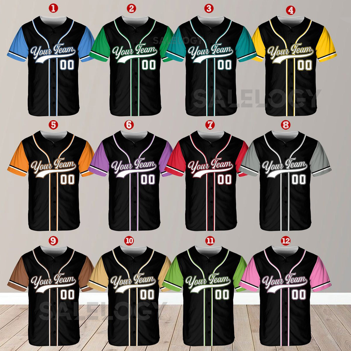 Personalized Team Name And Number Baseball Jersey Custom Baseball Jersey Shirt Baseball Jersey Uniform For Baseball Fans Baseball Lovers_422