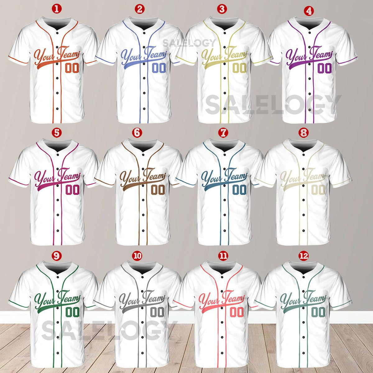Personalized Team Name And Number Baseball Jersey Custom Baseball Jersey Shirt Baseball Jersey Uniform For Baseball Fans Baseball Lovers_425