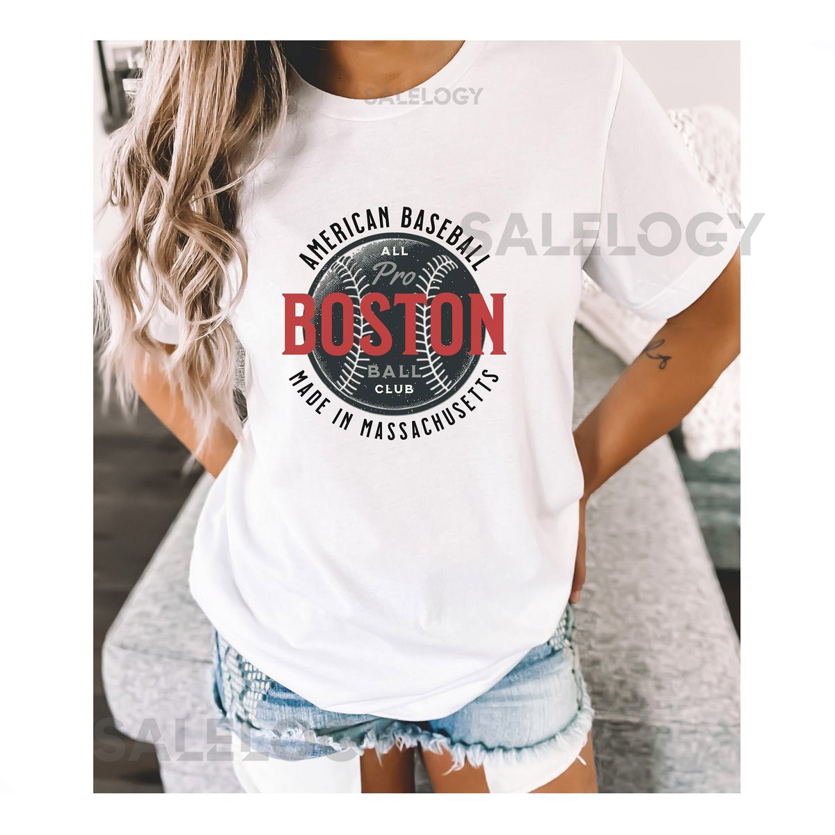 Boston Baseball Retro Tee Massachusetts t-shirt Red Sox Retro Baseball Shirt Unisex Baseball Tees Old Style T-shirts Baseball Fan_154
