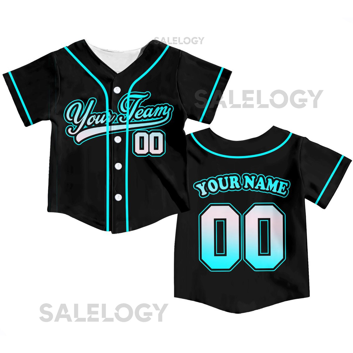 Personalized Team Name And Number Baseball Jersey Custom Youth Kid Baseball Jersey Baseball Jersey Uniform For Baseball Fans Lovers_561