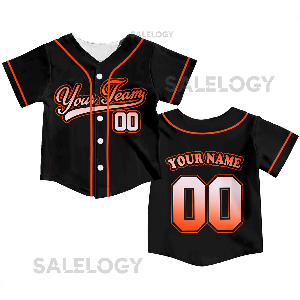 Personalized Team Name And Number Baseball Jersey Custom Youth Kid Baseball Jersey Baseball Jersey Uniform For Baseball Fans Lovers_562