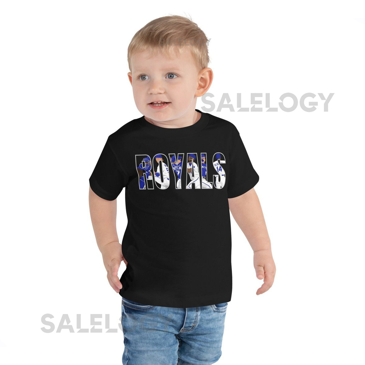 Toddler KC Baseball Short Sleeve T-Shirt Bella Canvas Brand Tee Kansas City Kids Royals gear Game Day Outfit Gift Boys Girls_817