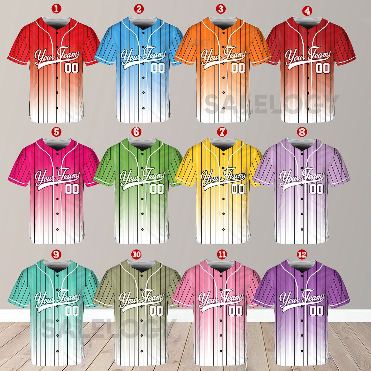 Personalized Team Name And Number Baseball Jersey Custom Baseball Jersey Shirt Baseball Jersey Uniform For Baseball Fans Baseball Lovers_446