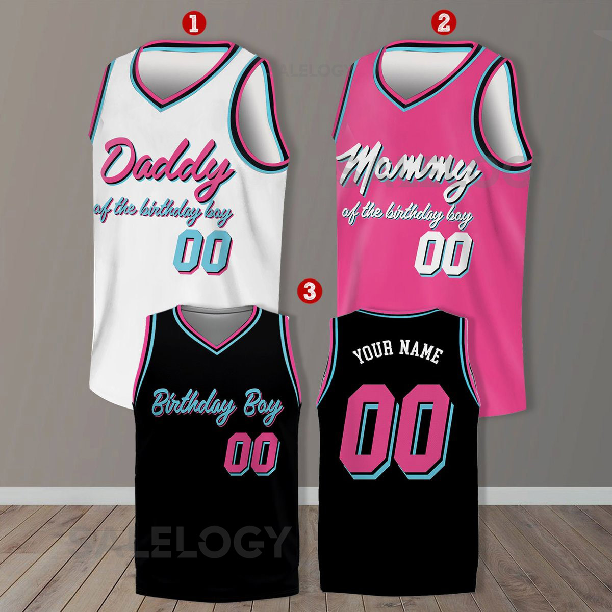 Custom Name Birthday Basketball Jersey Daddy Mommy Of The Birthday Boy Jersey Birthday Gift For Boys Kids Family Matching Birthday Party_195