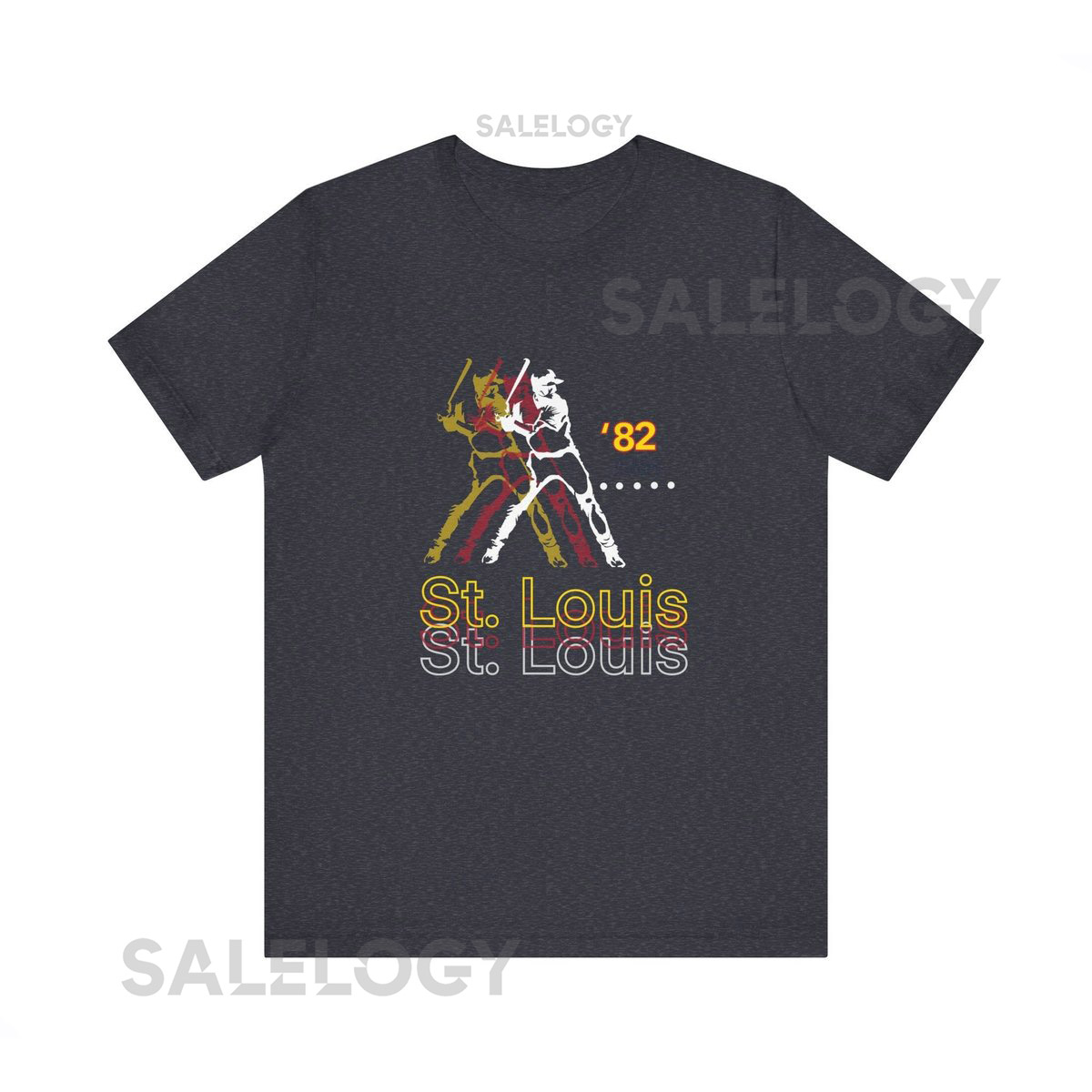 St Louis Cardinals 1982 World Champs Inspired Vintage Unisex Jersey Short Sleeve Tee_491