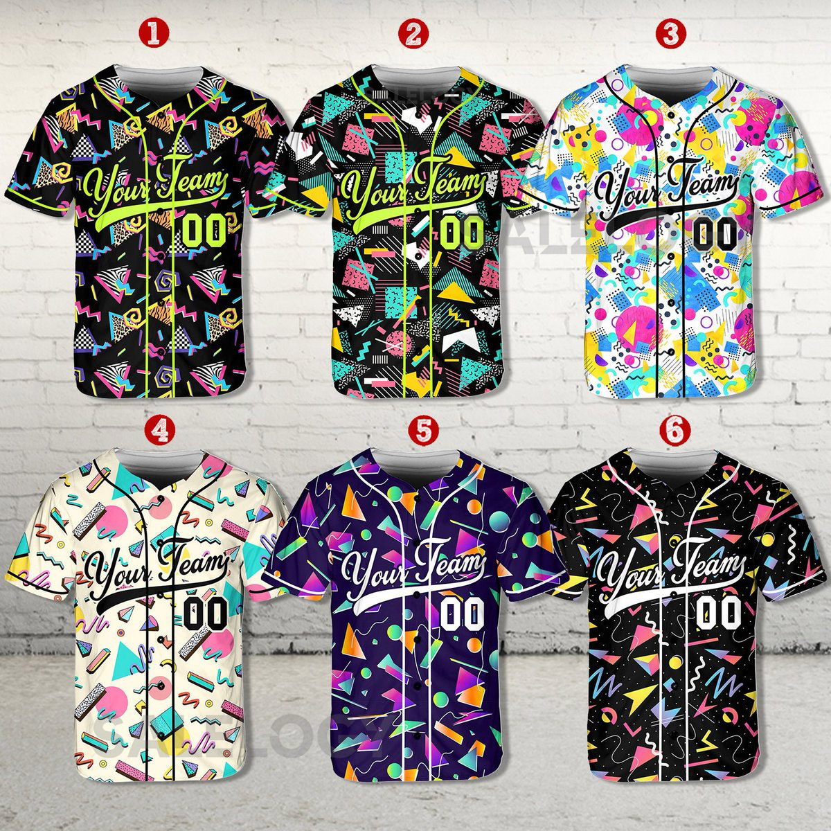 Personalized Retro 80s 90s Baseball Jersey Custom Team Name Shirt Vintage Baseball Jersey For Baseball Fans Disco Man Outfit Shirt_315