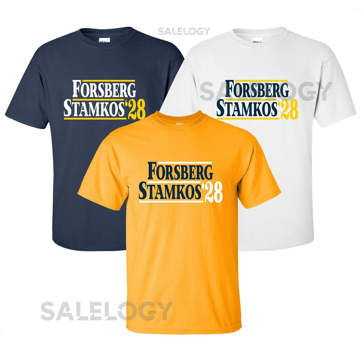New quotForsberg Stamkos '28quot T Shirt Available in 3 Colors Available in Sizes S 4XL 6.0 oz 100 Cotton_357