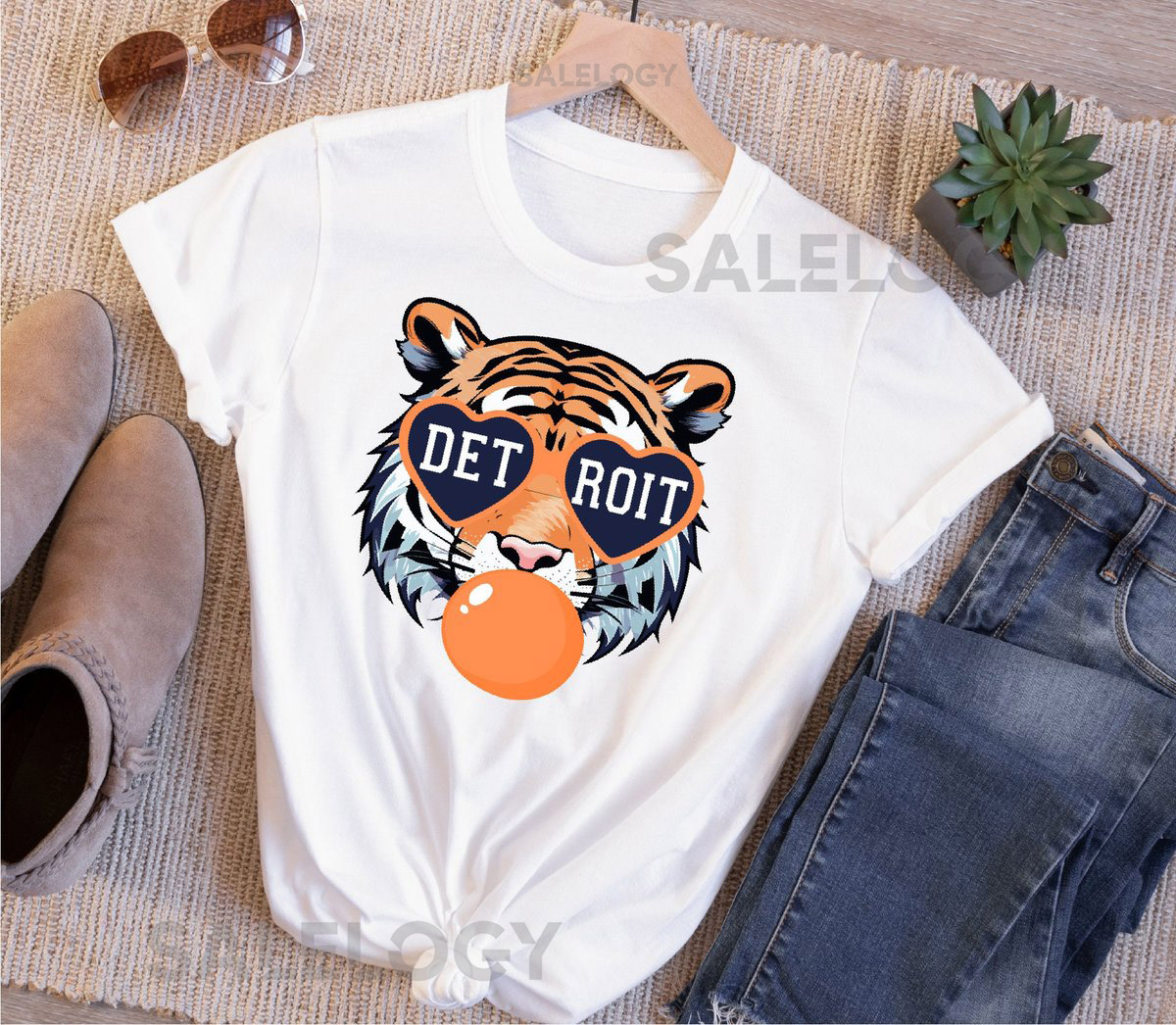 Detroit TshirtMichigan ShirtTiger Baseball Shirtbaseball sweatshirt_267
