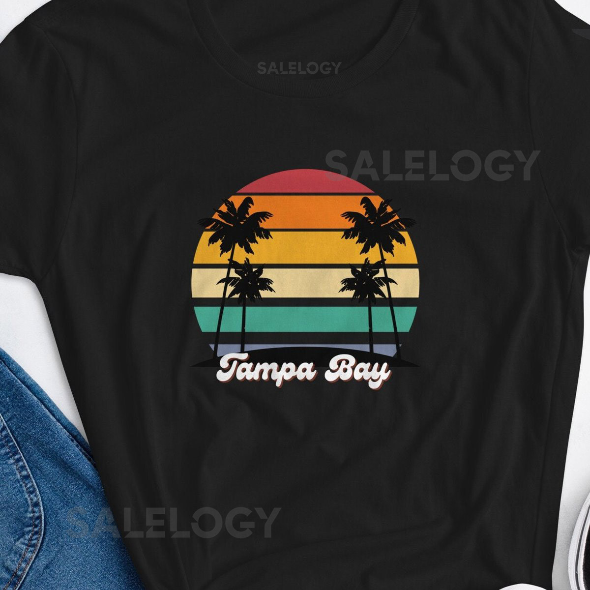 Retro Look Tampa Bay Women's Tee_100