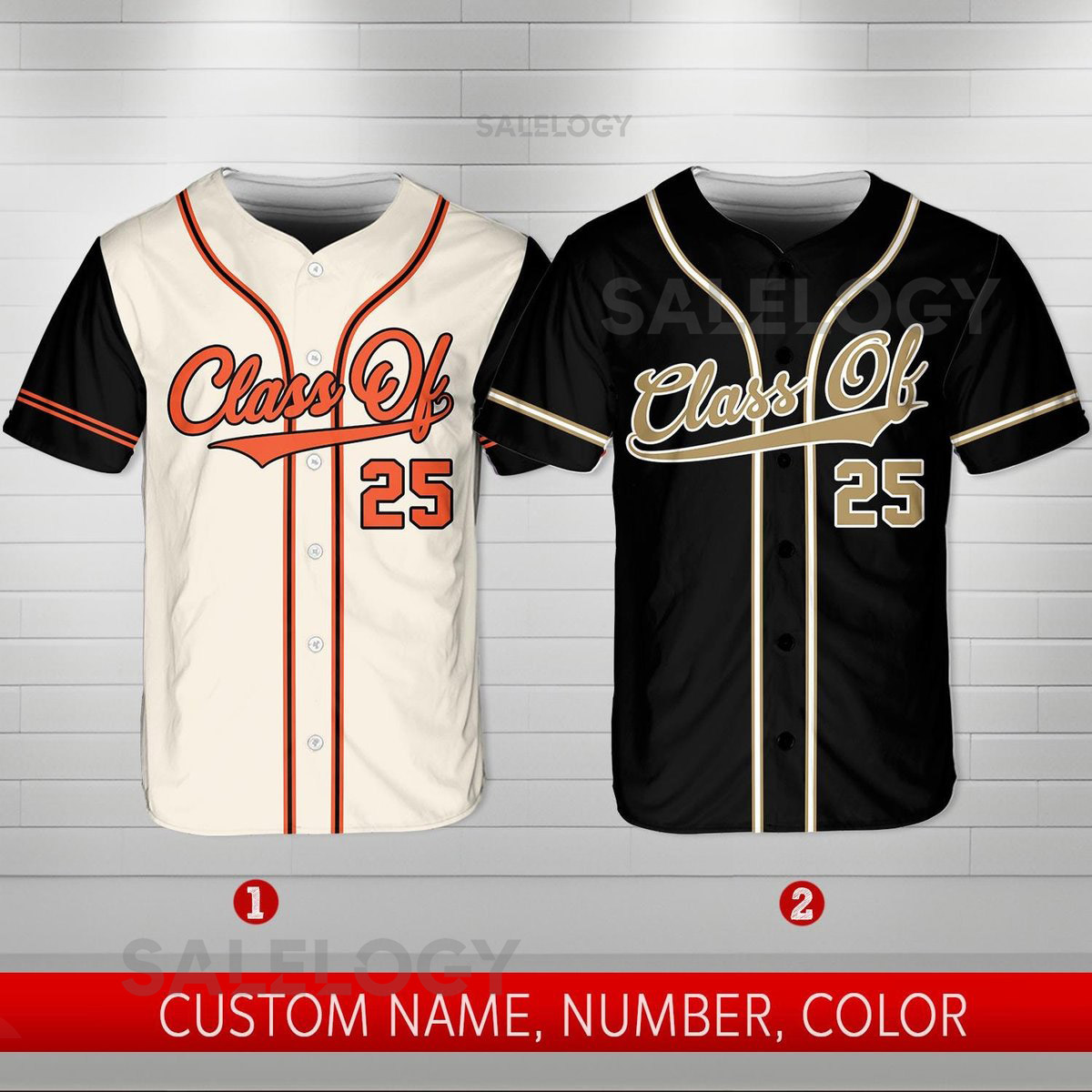 Personalized Class Of 2025 Baseball Jersey Custom Name Baseball Jersey Graduation 2025 Jersey Senior 2025 Gifts Custom Graduation Shirt_72