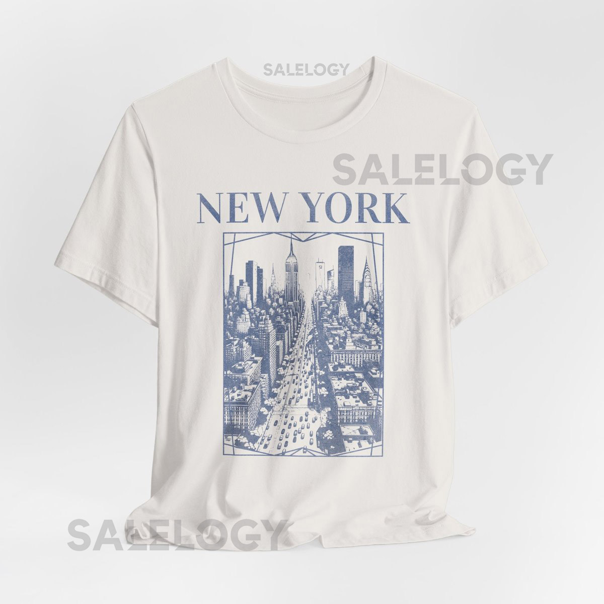 Vintage Retro Art New York shirt New York retro T-shirt USA retro shirt Travel Shirt NYC t-shirt Retro City Art NYC Unisex Tee_524