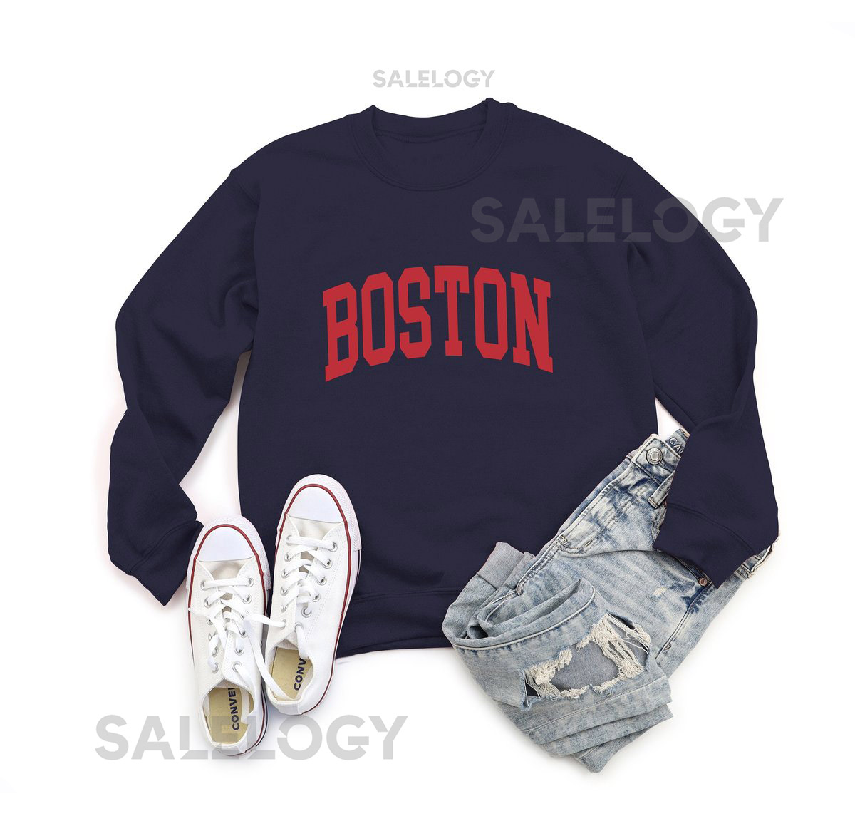 Boston Sweatshirt Boston City Sweatshirt Baseball Sports Sweatshirt Pullover Sweatshirt Tailgate Game Day Retro Sweatshirt_221