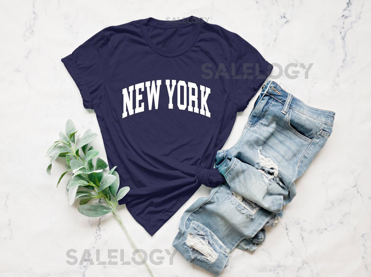 New York T-shirt New York City T-shirt Baseball Shirt Sports T-shirt Unisex T-shirt Tailgate Game Day Retro T-shirt_18