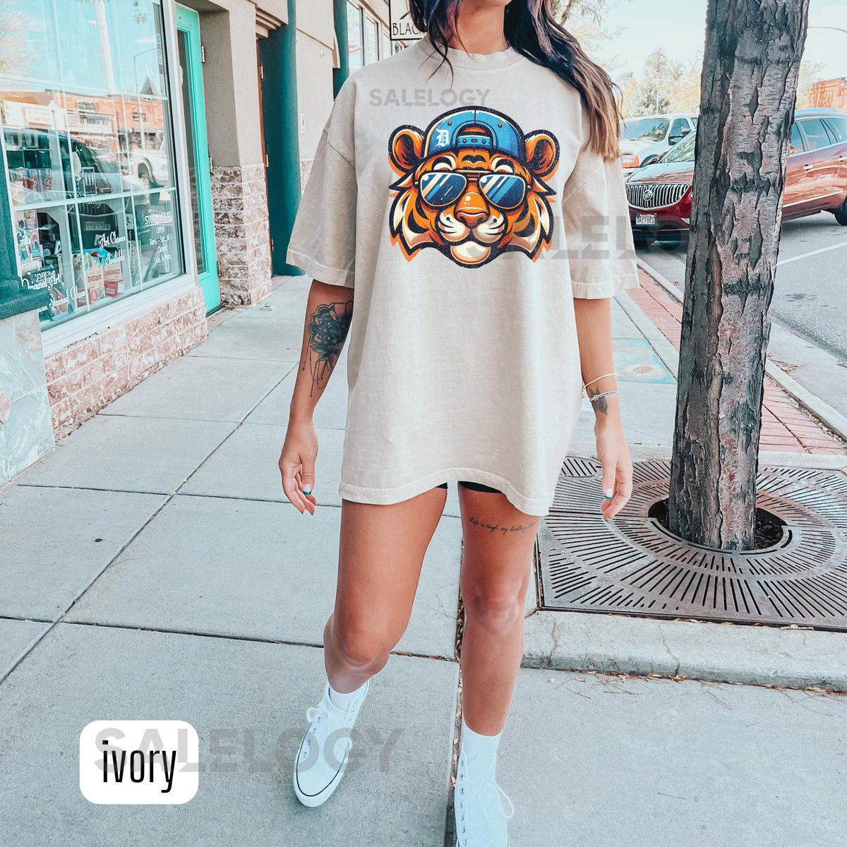 Detroit Baseball T-shirt Distressed Detroit Tshirt Gift for Fan Detroit Merch Game Day Apparel Sports Shirt Retro Tigers Opening Day_143