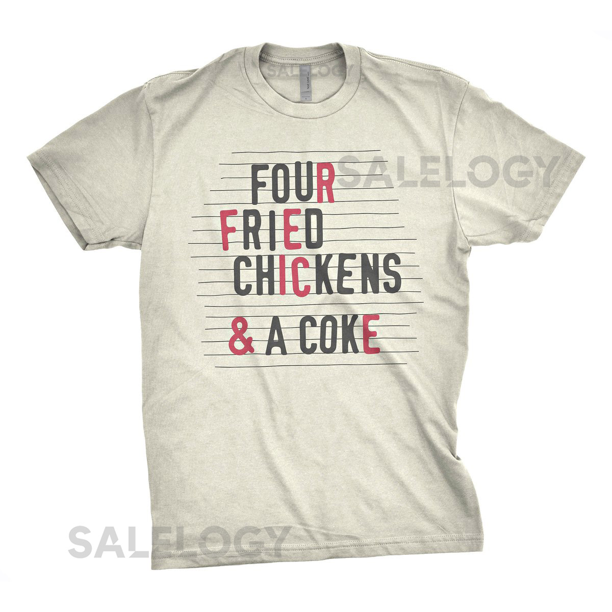 Blues Brothers Four Fried Chickens and a Coke T-Shirt_95