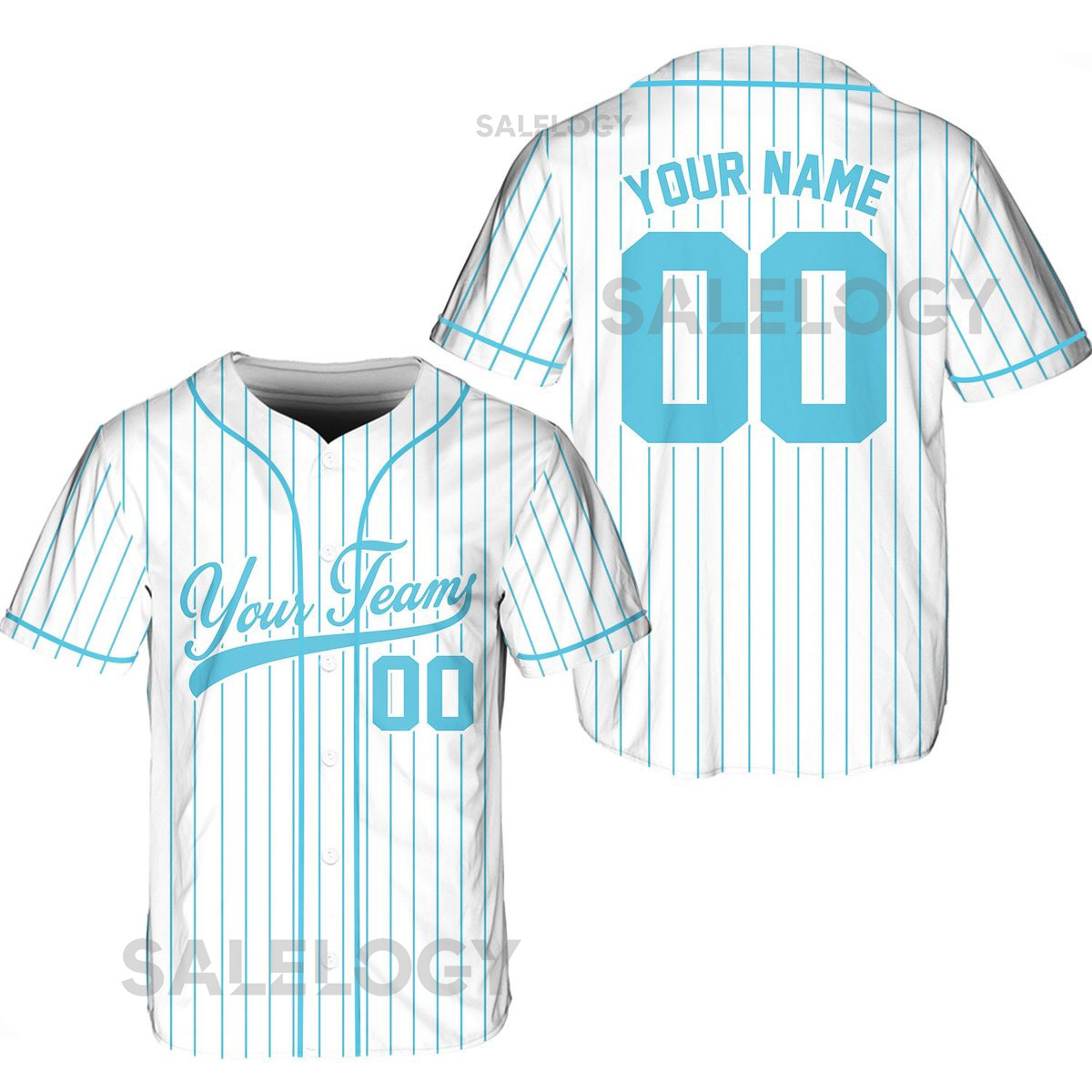 Personalized Team Name Number Baseball Jersey Custom Stripe Line Color Baseball Jersey Baseball Jersey For Baseball Fans Baseball Lovers_659