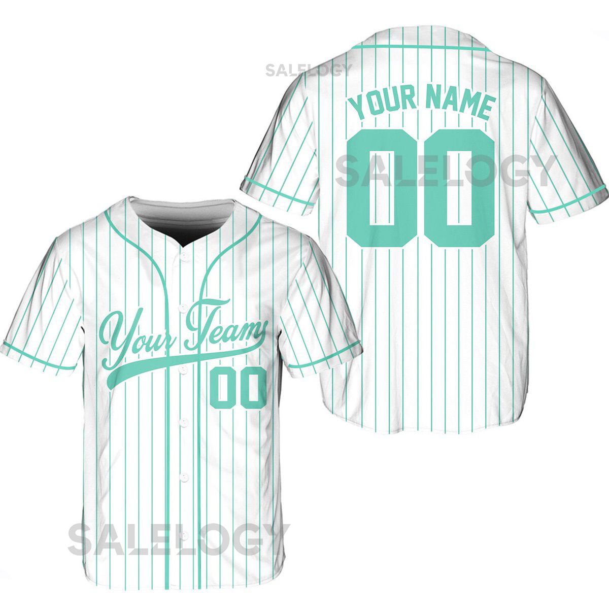 Personalized Team Name Number Baseball Jersey Custom Stripe Line Color Baseball Jersey Baseball Jersey For Baseball Fans Baseball Lovers_661
