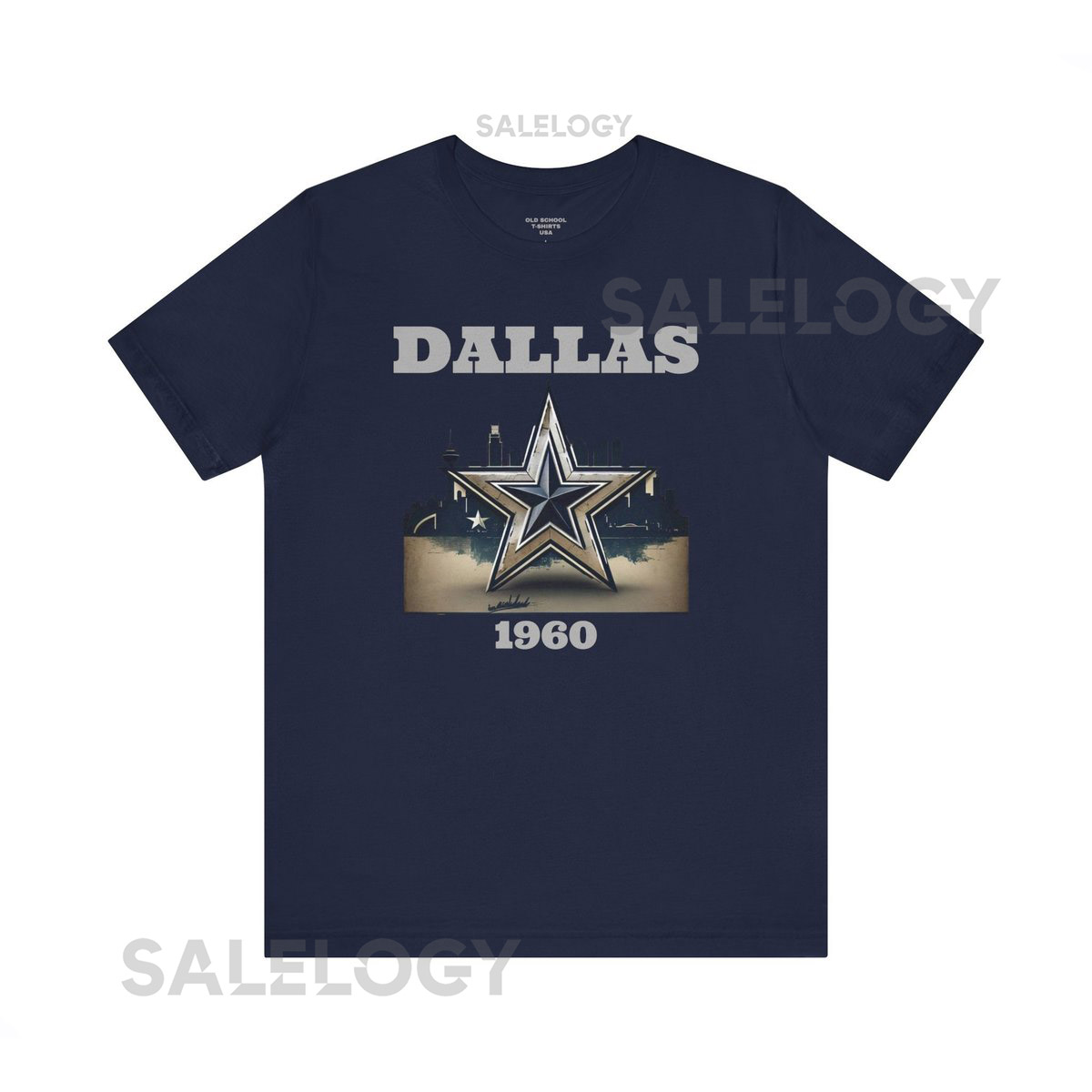 Vintage Dallas Football 1960 Dallas Football Tee Dallas Tee Dallas Football Shirt Dallas Shirts Tee Unisex Jersey Short Sleeve Tee_562
