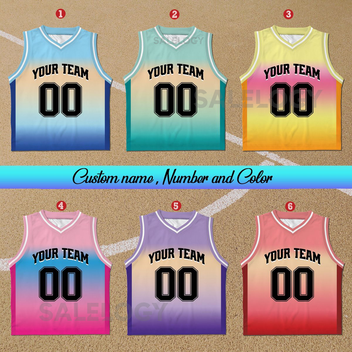 Custom Basketball Jersey Team Name Number Personalized Youth Kid Basketball Jersey Game Day Outfit Kids Birthday Jersey Toddler Jersey_99