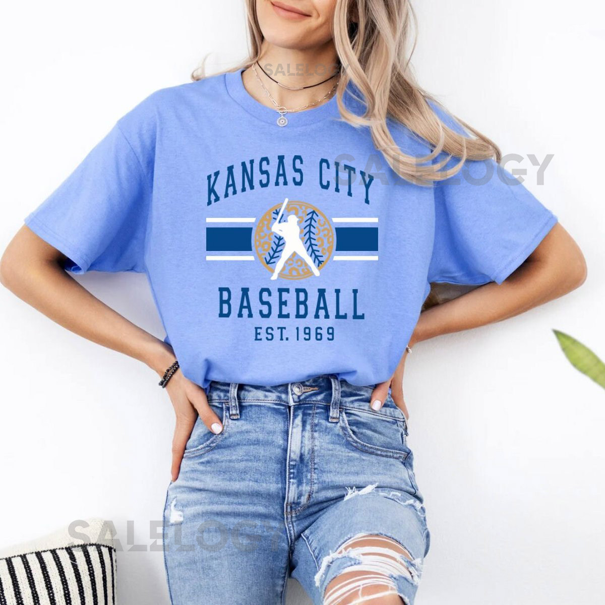 Kansas City Royals Baseball Shirt Est. 1969 Crewneck_400