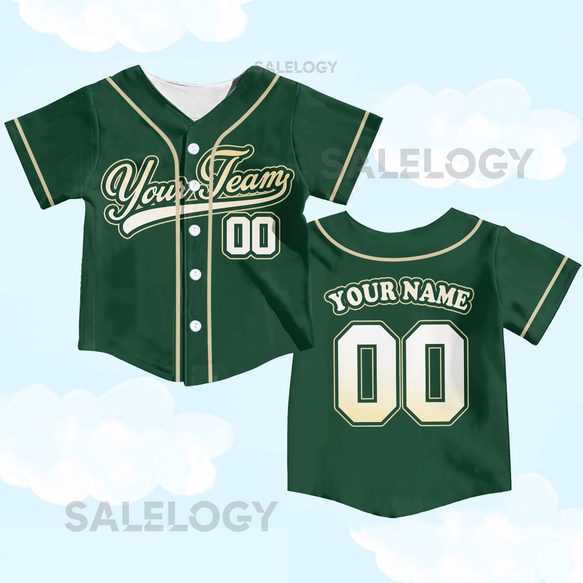 Personalized Team Name And Number Baseball Jersey Custom Youth Kid Baseball Jersey Baseball Jersey Uniform For Baseball Fans Lovers_593