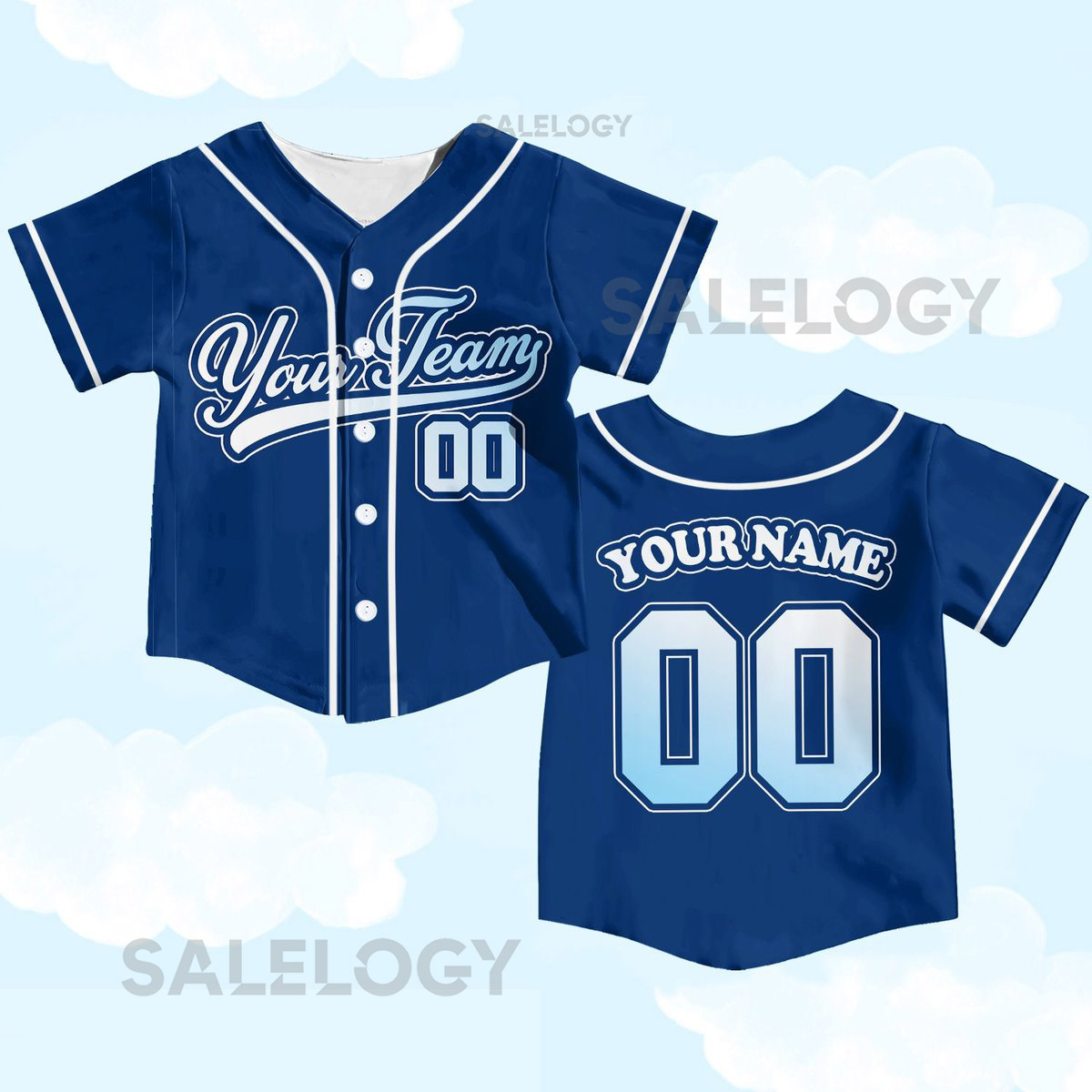 Personalized Team Name And Number Baseball Jersey Custom Youth Kid Baseball Jersey Baseball Jersey Uniform For Baseball Fans Lovers_594