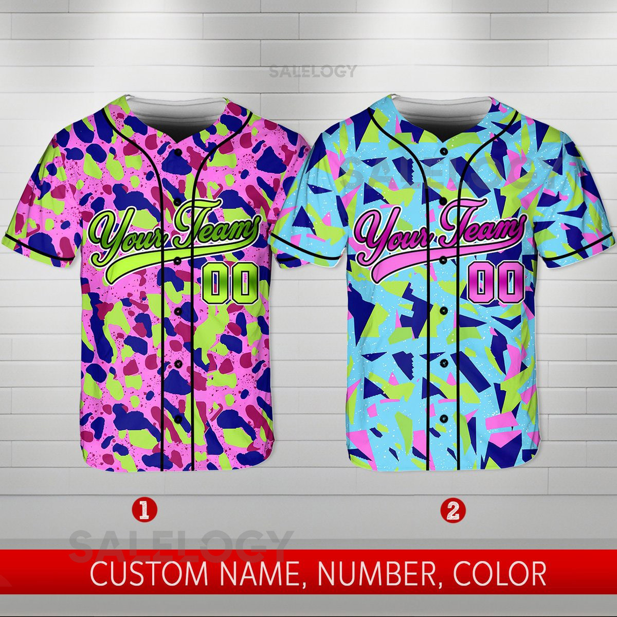 Personalized Team Name And Number Baseball Jersey Custom Retro 80s 90s Baseball Jersey Baseball Jersey Uniform For Baseball Fans Lovers_546