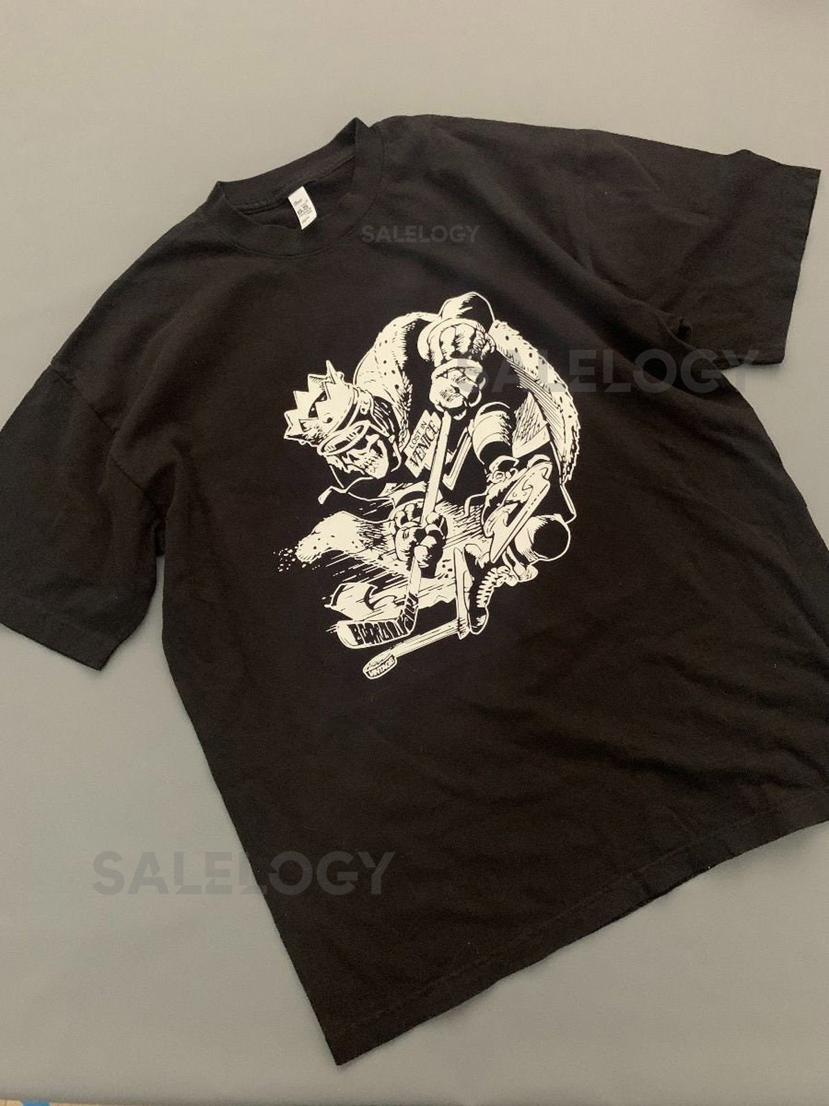 Boardwalk Vintage LOST IN VENICE La Kings Jack Davis Tribute T-shirt_34