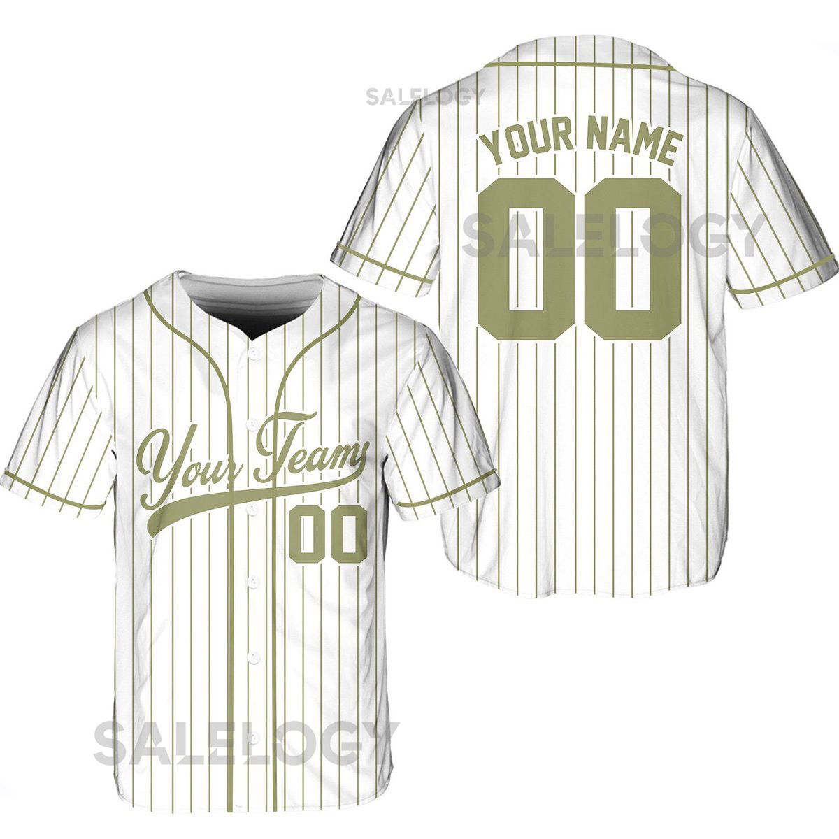 Personalized Team Name Number Baseball Jersey Custom Stripe Line Color Baseball Jersey Baseball Jersey For Baseball Fans Baseball Lovers_663