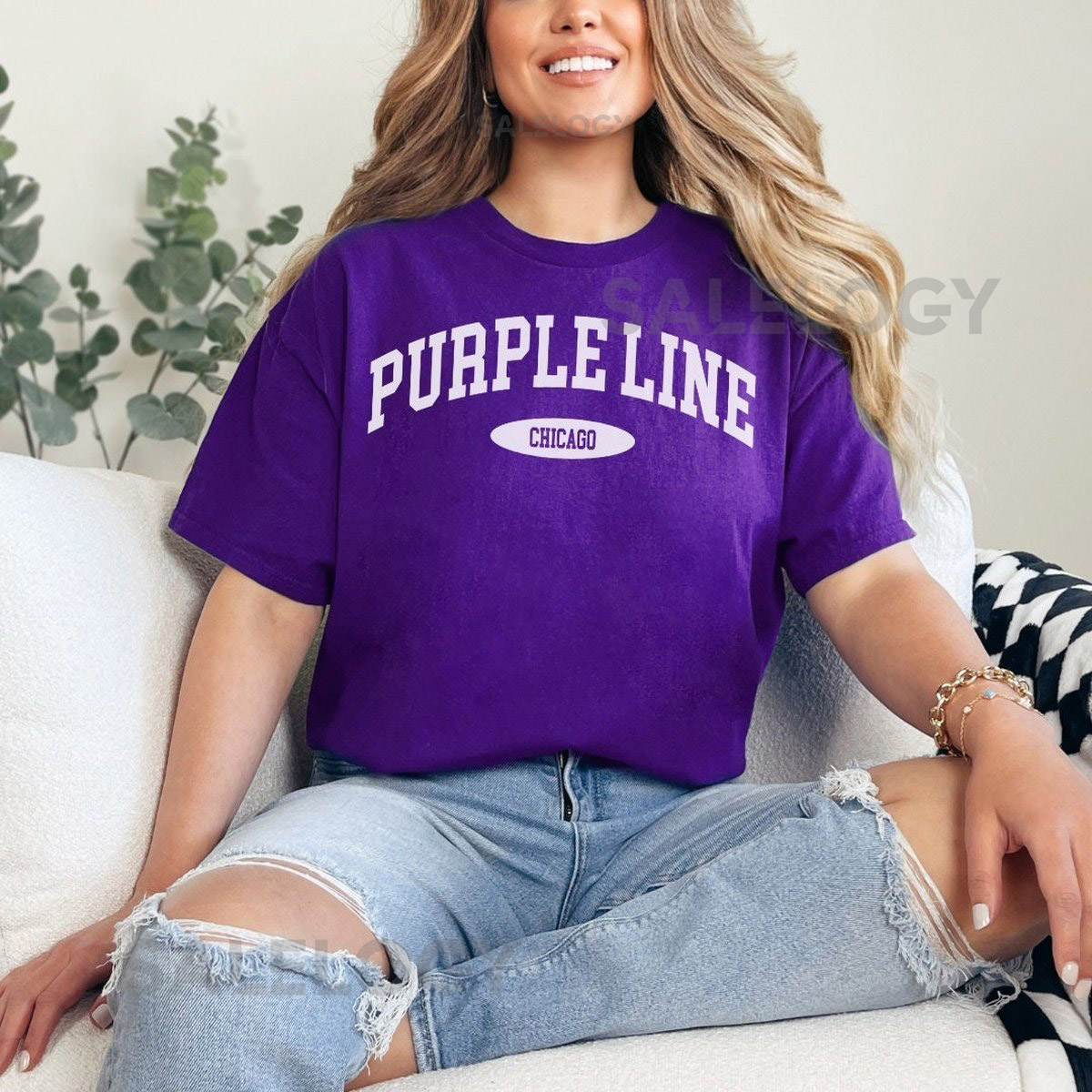 Chicago Gift Purple Line Shirt Chicago Neighborhood Chicago Pride Chitown Windy City Cubs White Sox Chicago Gift Midwest_205