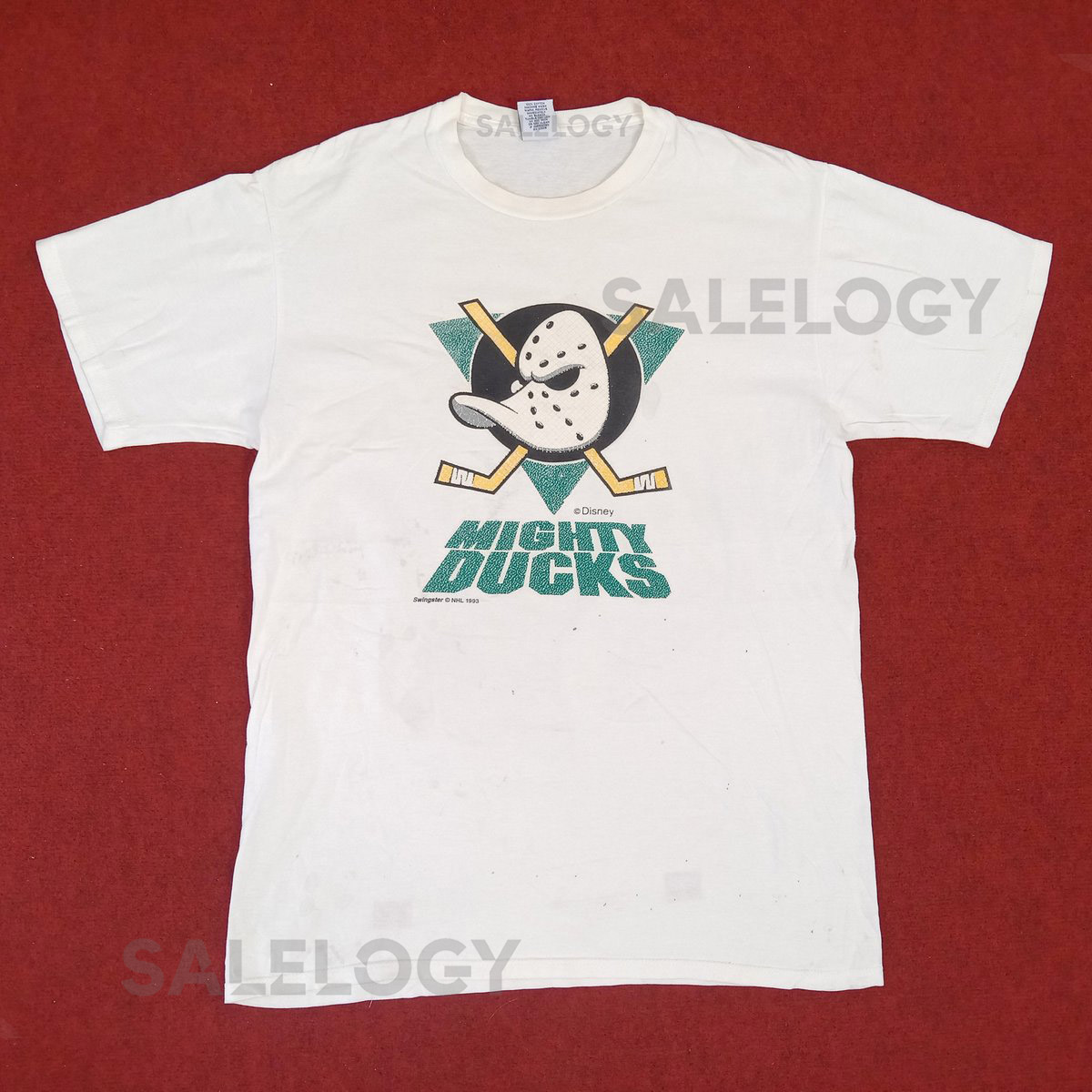 Vintage The Mighty Ducks NHL Team Tshirt_769