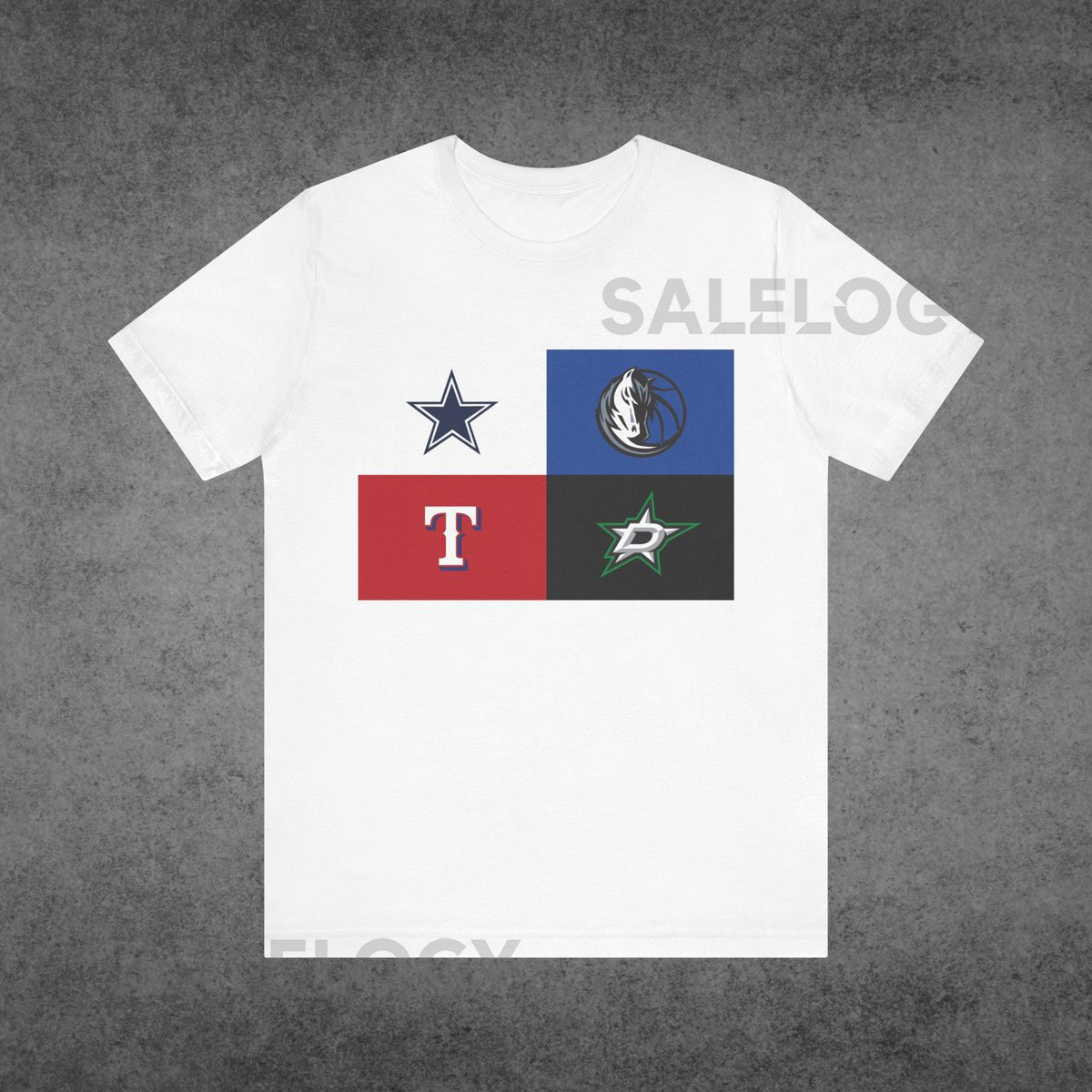 Dallas Sports Teams T-Shirt - Cowboys Mavericks Stars Rangers Sizes S-XXL_277