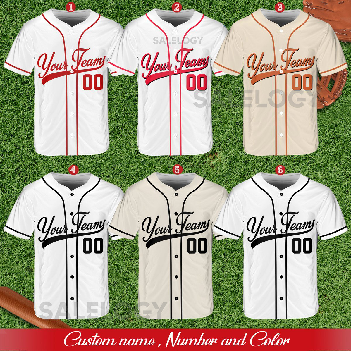 Personalized Team Name And Number Baseball Jersey Custom Baseball Jersey Shirt Baseball Jersey Uniform For Baseball Fans Baseball Lovers_459