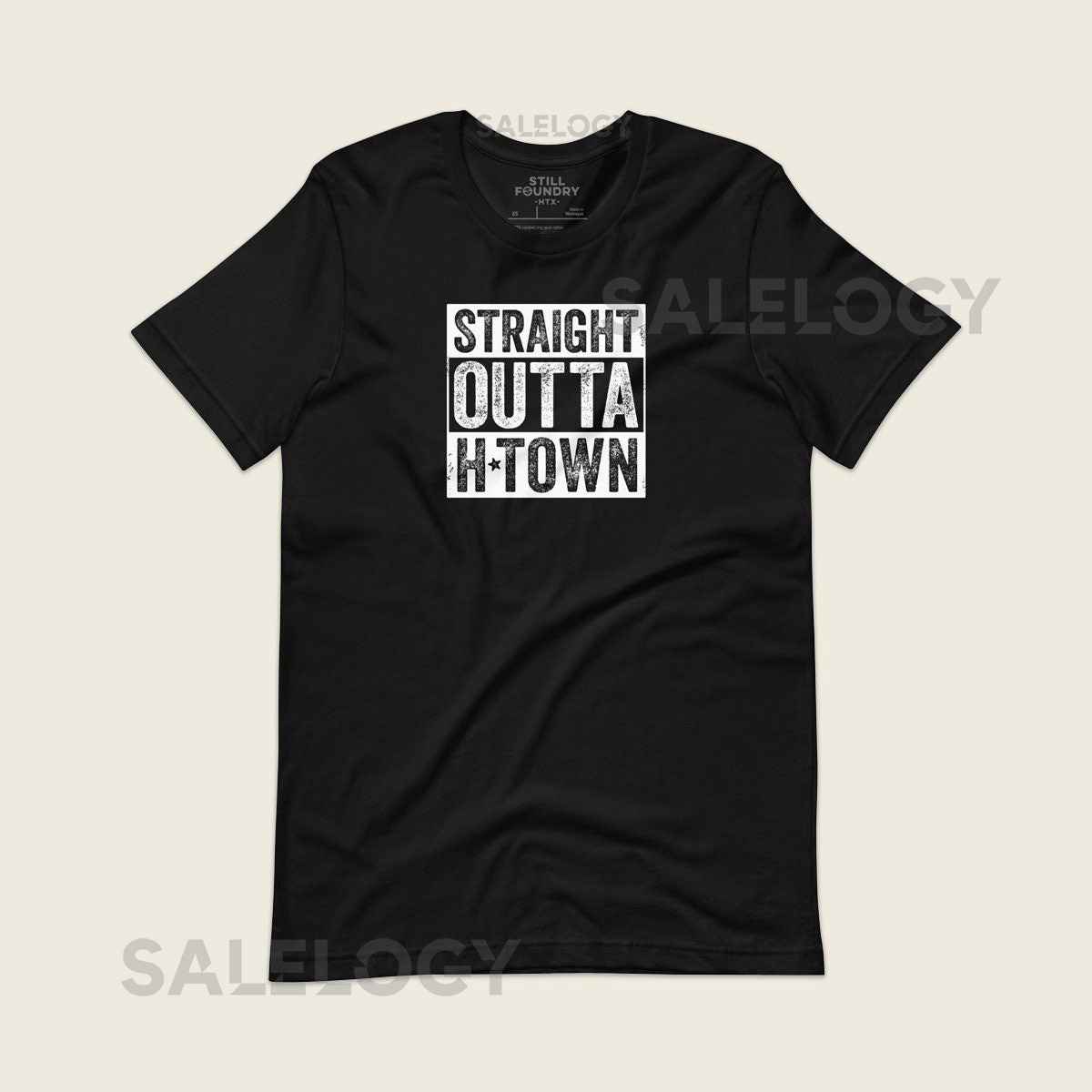 Straight Outta H-Town Men's Graphic Tee Houston Shirts HTown T-Shirts Houston Gift for Him Houst_844