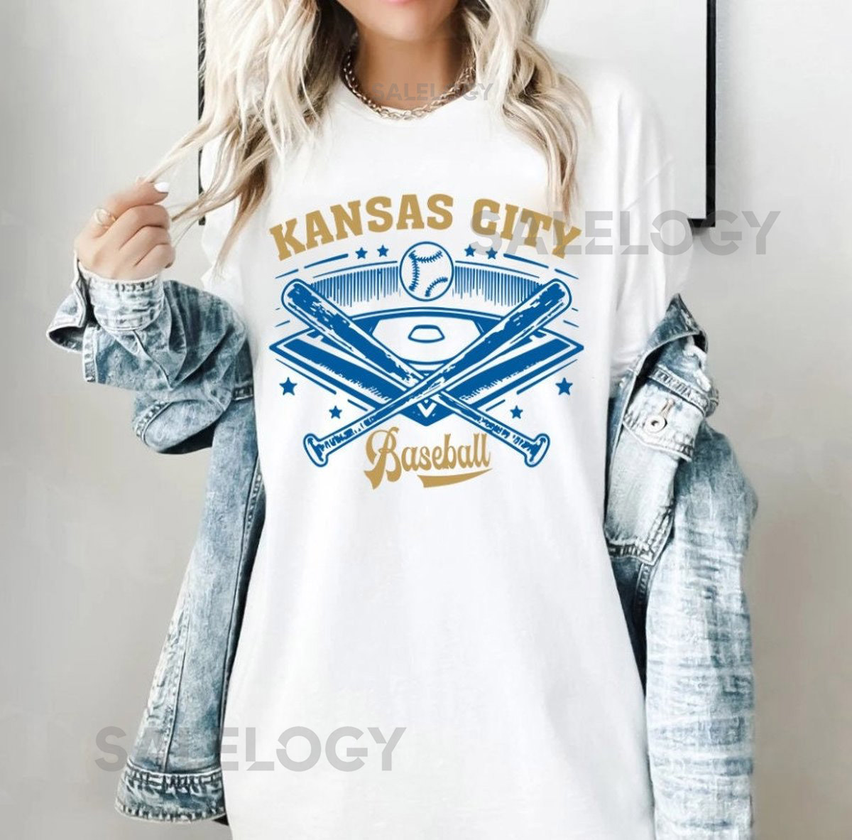 Kansas City Baseball Vintage Style Comfort Color Classic Tshirt Kansas City Baseball Gameday Retro Shirt KC Sports Shirt Gift For Fans_361