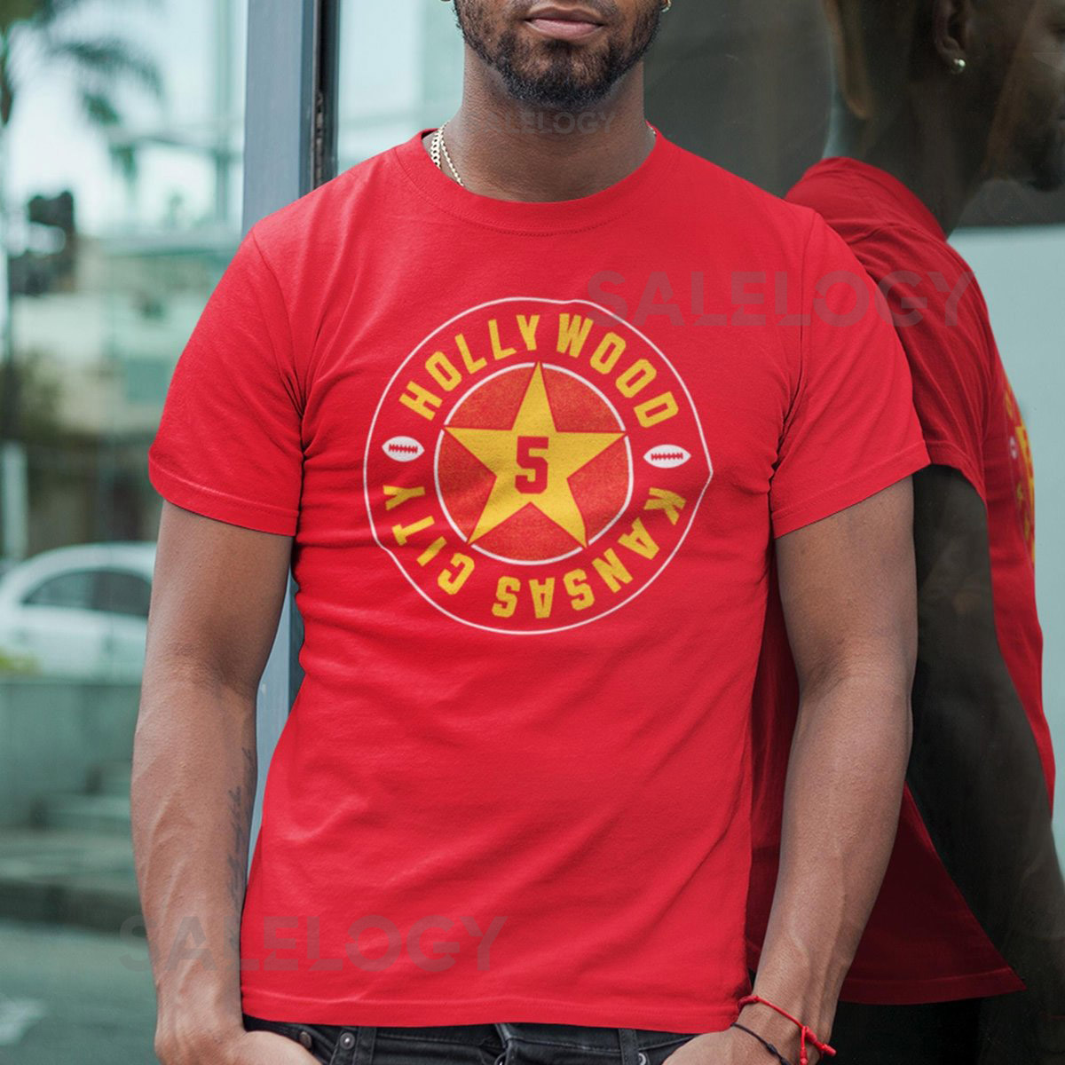 Kansas City Football Tshirt KC Chiefs Star Shirt Chiefs Fan Gift for Friend KC Kingdom T Shirt Magic Lover Shirt Hollywood Chiefs Shirt_373