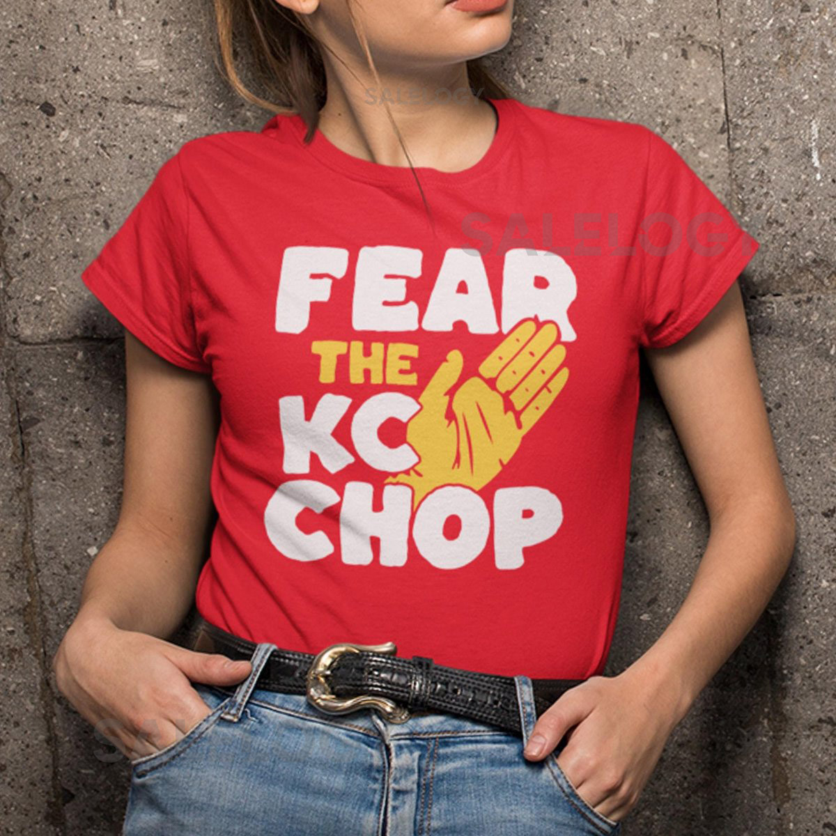 Chiefs Football Shirt Kansas City Arrowhead Kingdom Tee Chiefs Fear The Chop Tshirt Red Friday Game Day Fan Gift T-Shirt_70