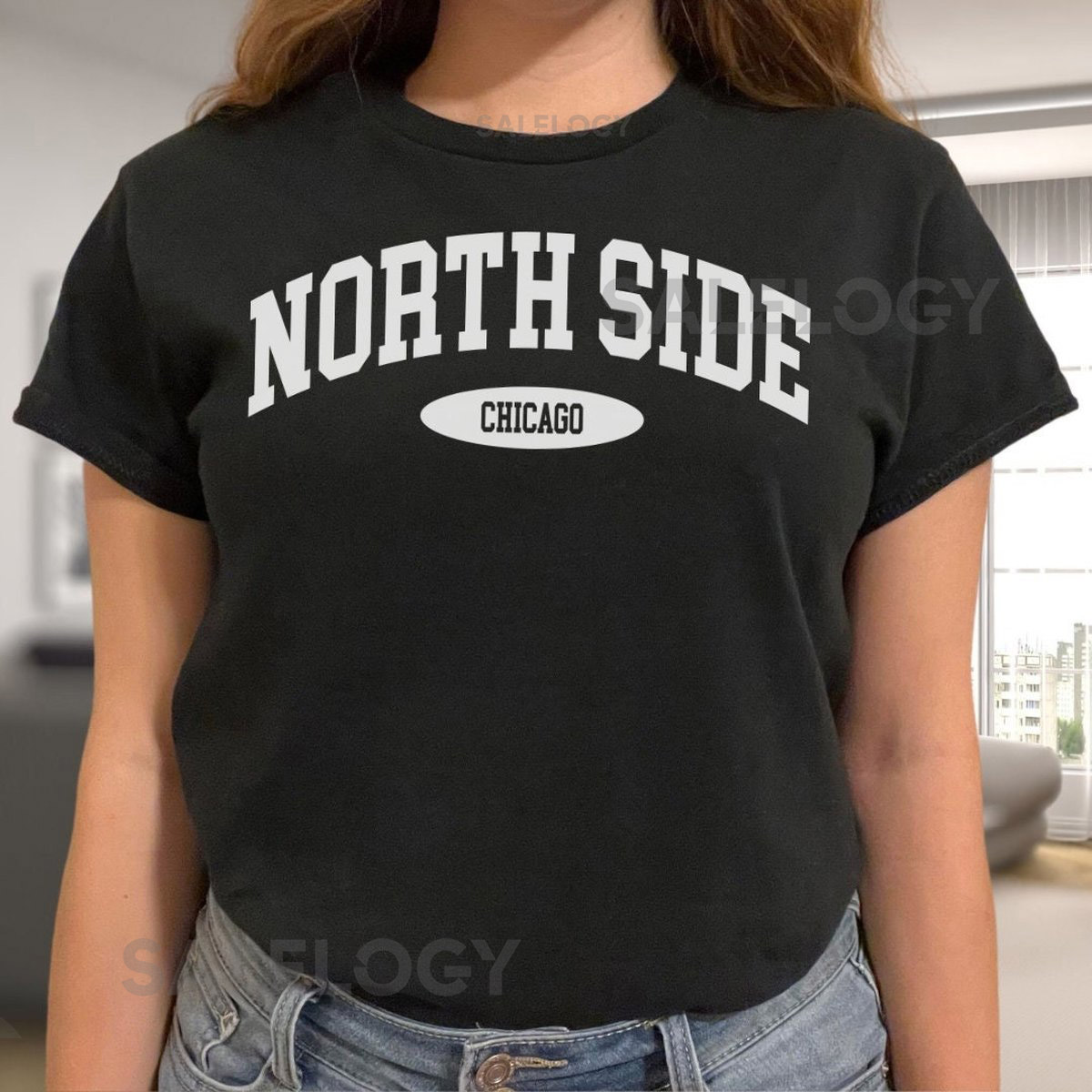 Chicago Gift North Side Shirt Chicago Neighborhood Chicago Pride Chitown Windy City Cubs White Sox Chicago Gift Midwest_201