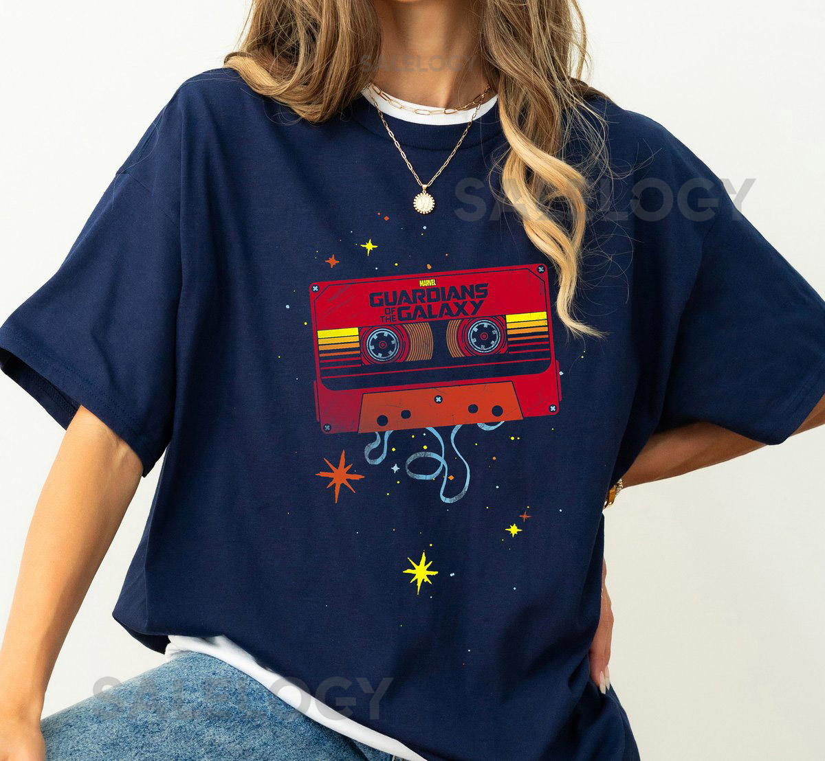 Marvel Guardians Of The Galaxy Awesome Mixtape Logo T-Shirt Guardians Galaxy Cassette Shirt Disneyland Family Shirt Marvel Holiday Gift_610