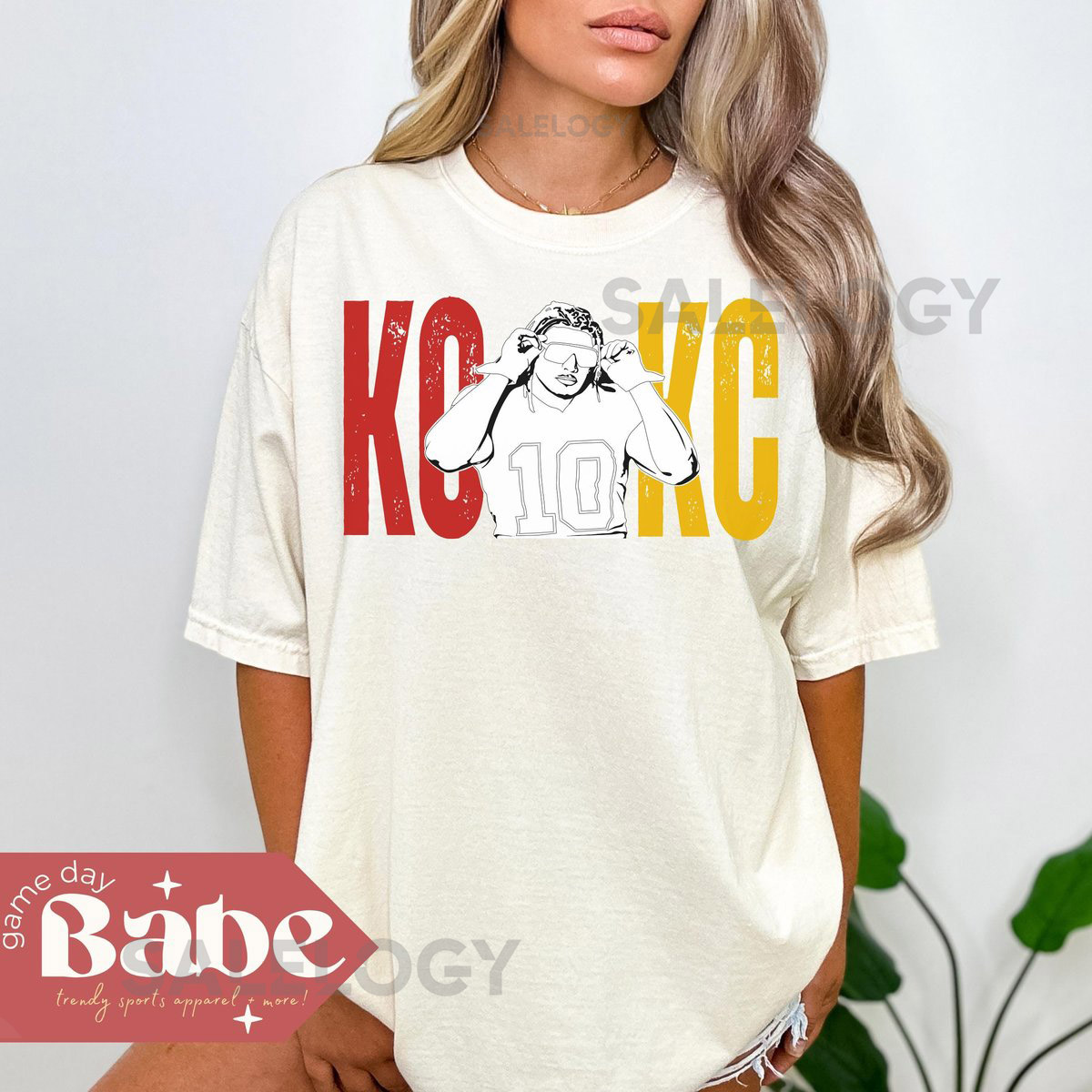 Adult Comfort Colors Unisex Chiefs tee Kansas City Football Game Day Outfit KC LVIII Pacheco Oversized Arrowhead KC gear Trendy_13