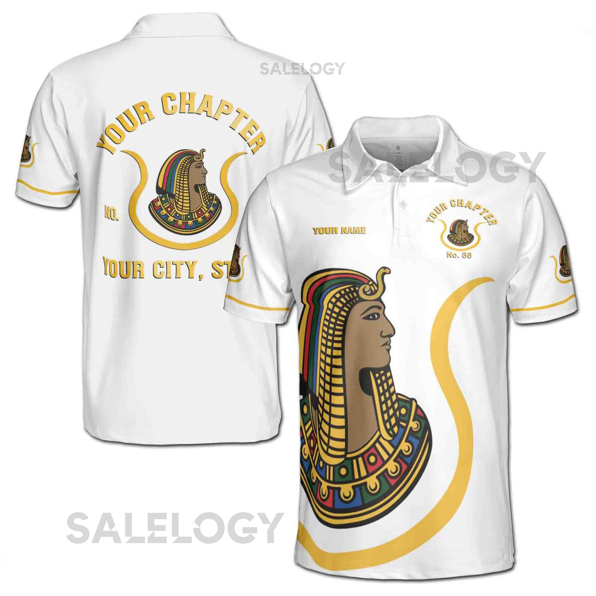 Custom Name Court Name DOI Daughter of Isis Men39s Polo Shirt S-5XL_63