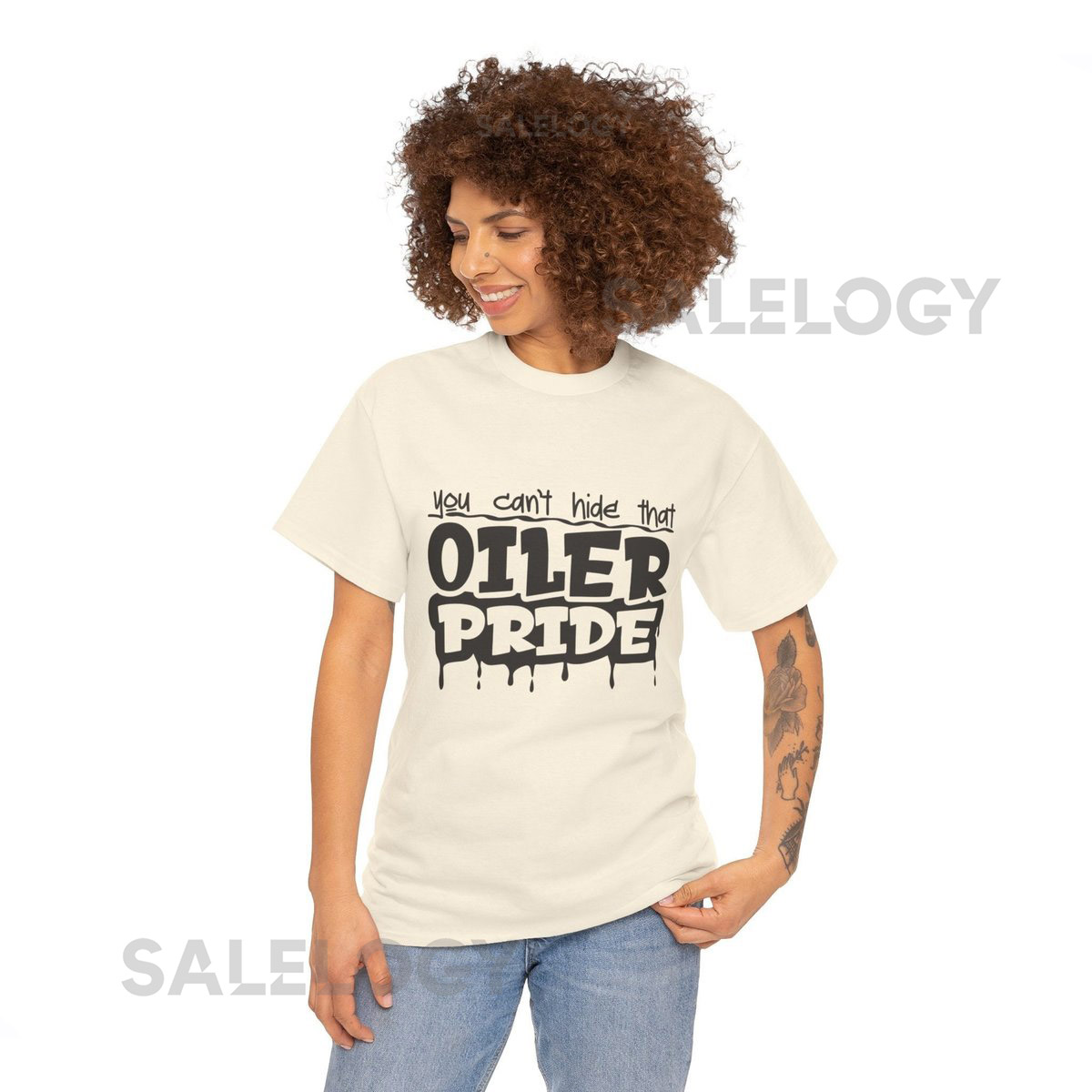 You Can't Hide That Oiler Pride Unisex Heavy Cotton Tee_451