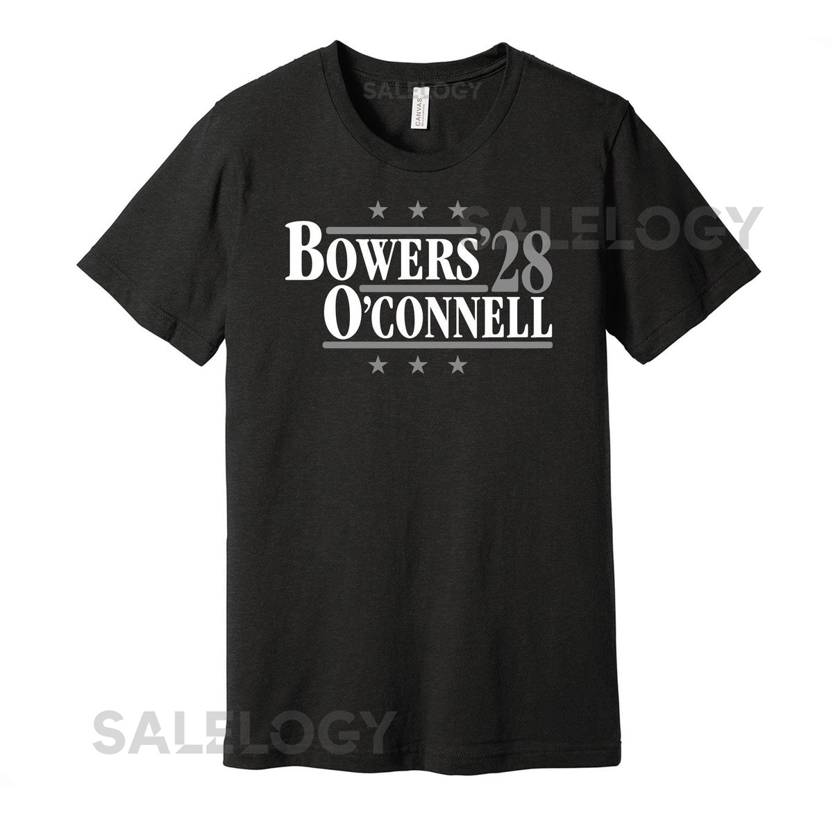 Bowers O'Connell '28 - Political Campaign Parody Tee - Football Legends For President Fan Shirt S M L XL XXL 3XL Lots of Color Choices_41