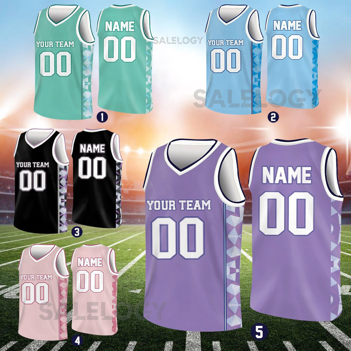 Custom Basketball Jersey Team Name Number Basketball Jersey Team Game Day Outfit Basketball Jersey for Basketball Fan Lovers Players_59