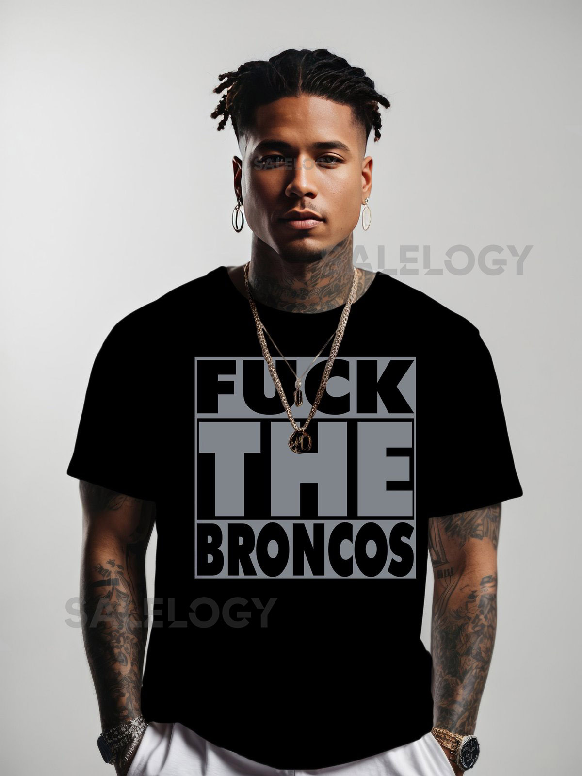 Fck The Broncos Unisex Heavy Cotton Tee_140